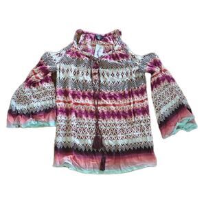 Jessica Simpson Women's New Nwt Halter Cold Shoulder Top Blouse Shirt Size XS